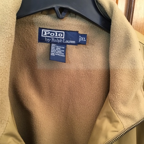Polo man’s mid-weight jacket, XL, NWOT, pockets, zip closure, inside pocket - Picture 4 of 5
